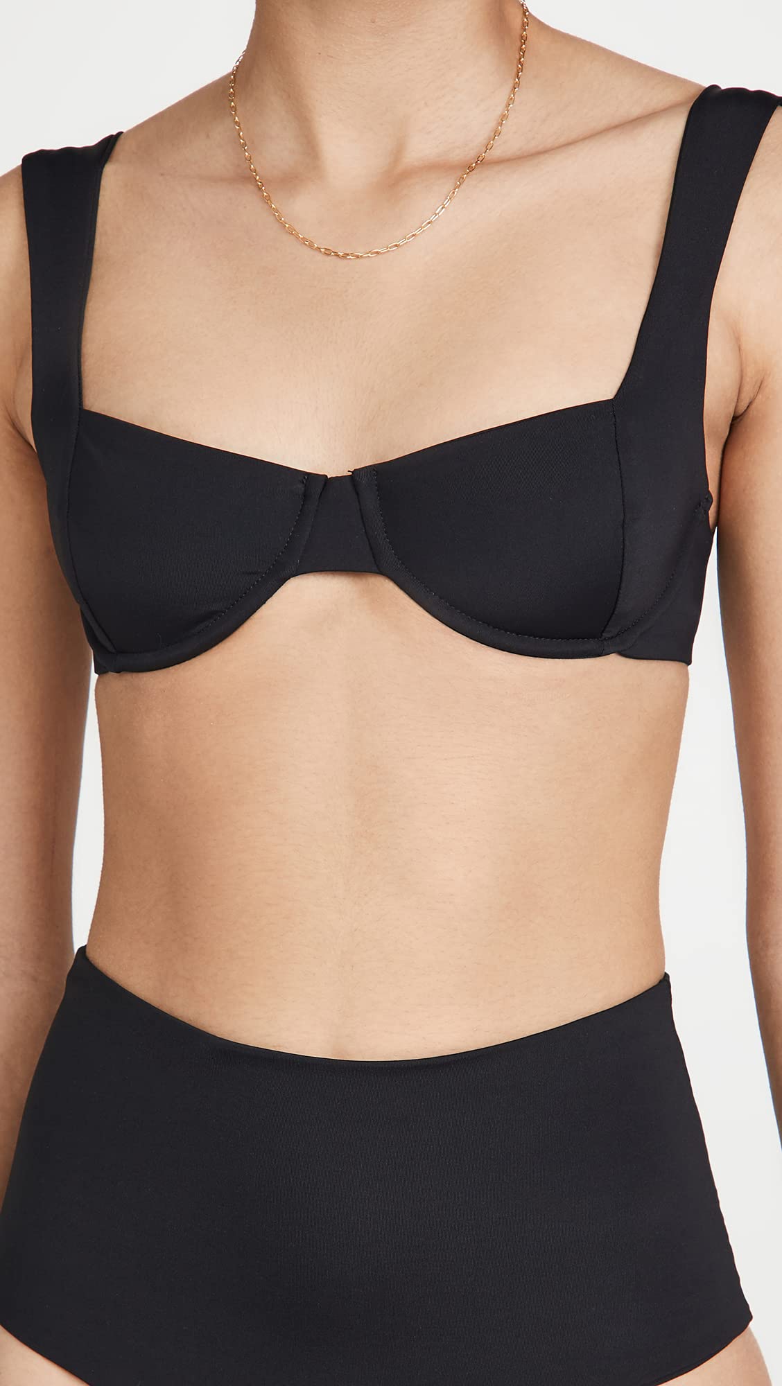 L*Space Women's Tori Bikini Top - Sexy Push Up Swimwear for Beach, Pool & Vacation | Trendy Triangle Bikini Top with Adjustable Straps
