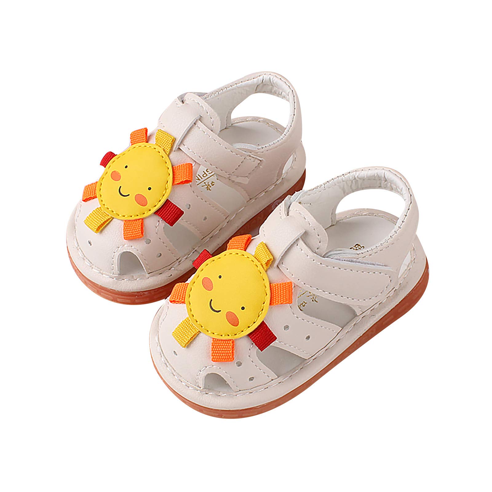 **Little Baby Girl Cute Cartoon Sandals - Anti-Slip Soft Sole Walking Shoes for Toddlers - Summer Casual Playtime & Outdoor Comfort**