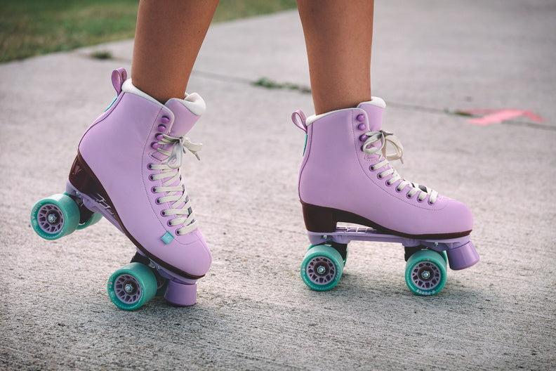 Chaya Melrose Lavender Roller Skates for Women - Outdoor & Indoor Quad Skates with Lightweight Design - Perfect for Rink, Park, Street Skating & Roller Derby
