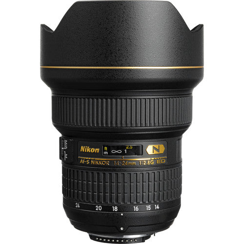 Nikon AF-S NIKKOR FX 14-24mm f/2.8G ED Ultra Wide Angle Zoom Lens for DSLR Cameras - Perfect for Landscape, Architecture & Astrophotography
