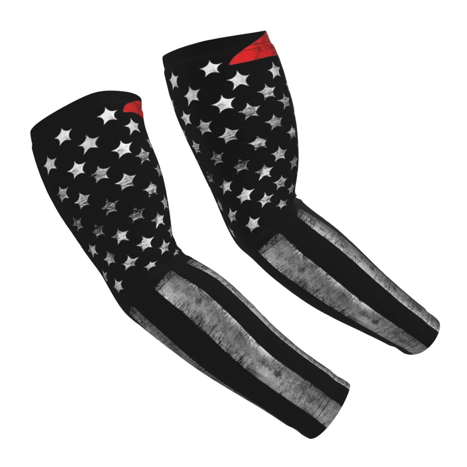 Men's & Women's UV Protection Arm Sleeves - Thin Compression Sleeves for Running, Cycling, Golf & Outdoor Sports - Sun Protective Gear for Firefighters, Driving & Fishing