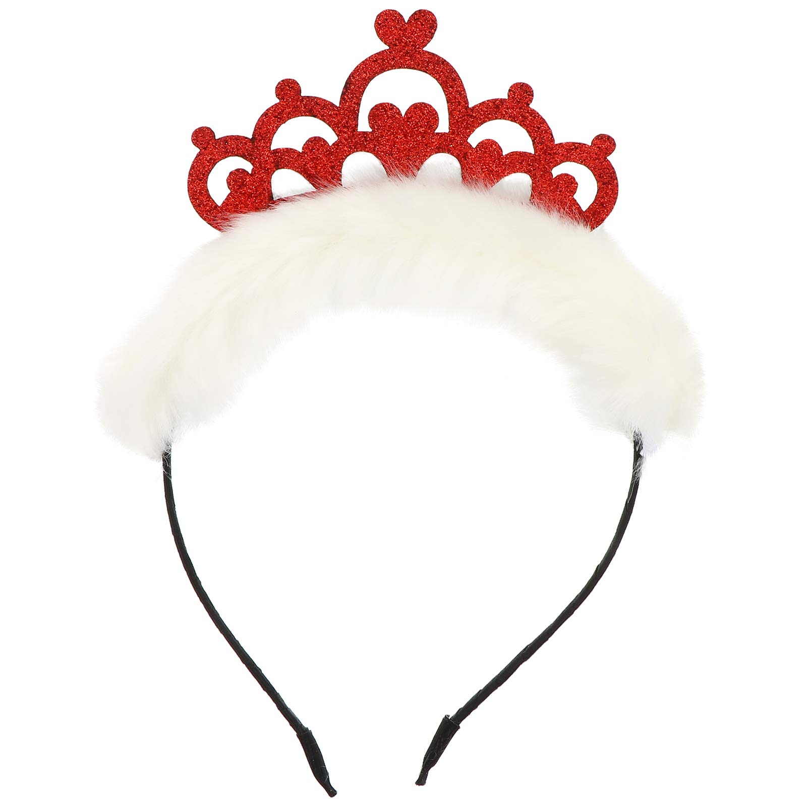 POPETPOP 1pc Sparkling Birthday Crown Tiara for Girls - Lovely Kids Hair Band Headband - Perfect for Birthday Parties, Christmas Celebrations & Princess Dress Up