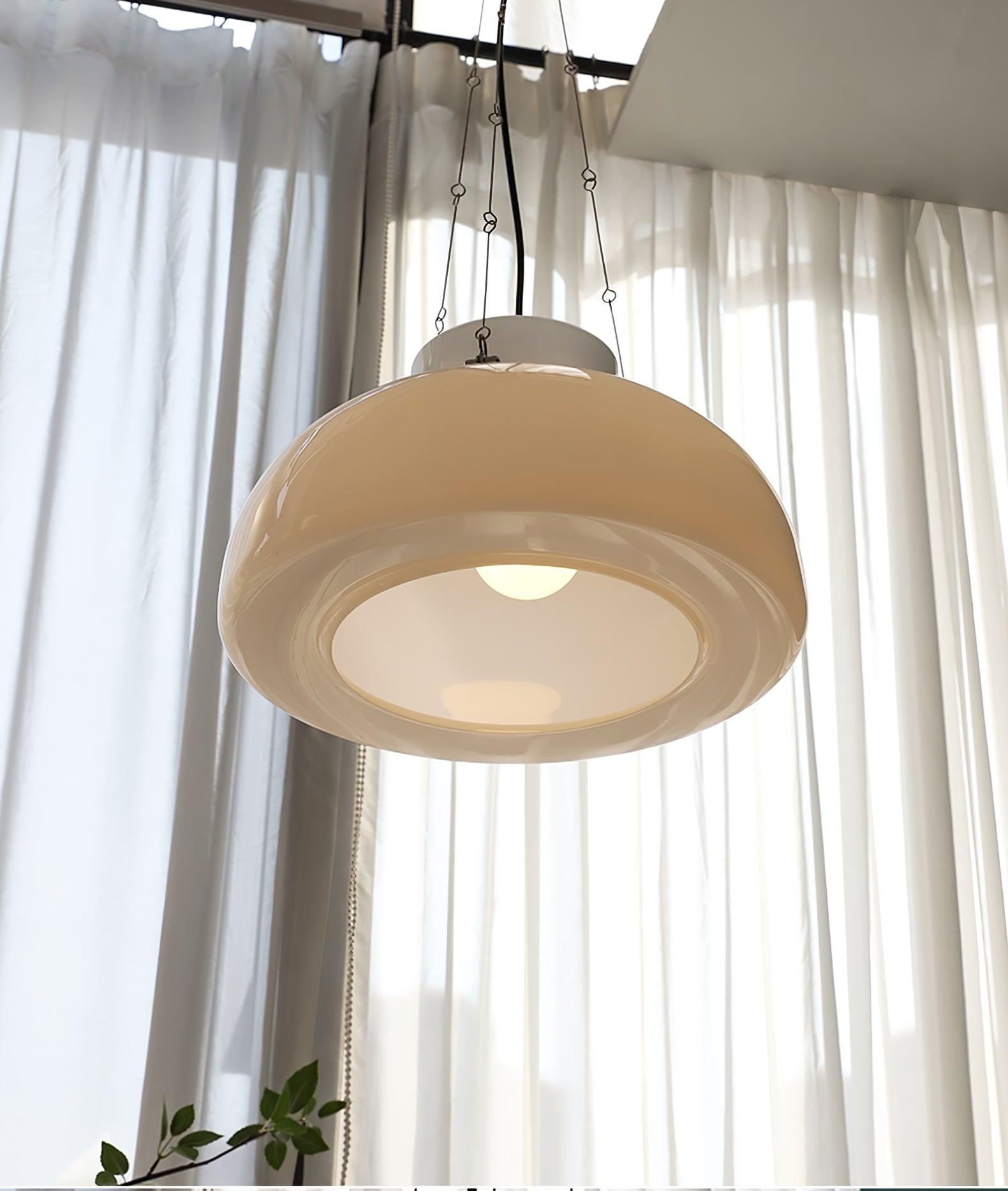 Modern Mack Pendant Light - Industrial Style Hanging Ceiling Lamp for Kitchen Island, Dining Room & Bedroom - Adjustable Height & Vintage Edison Bulb Compatibility