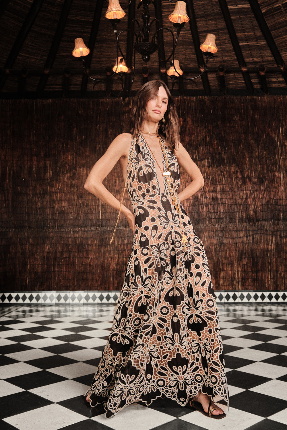 Verso Luminoso Dress - Elegant Women's Party Dress for Evening Events, Date Nights & Special Occasions
