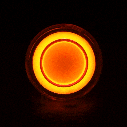HALOS 2 LED Front Turn Signals for Harley Davidson Motorcycles - Amber Running Lights | High Visibility Daytime Running Lights for Enhanced Safety on Cruiser & Touring Bikes