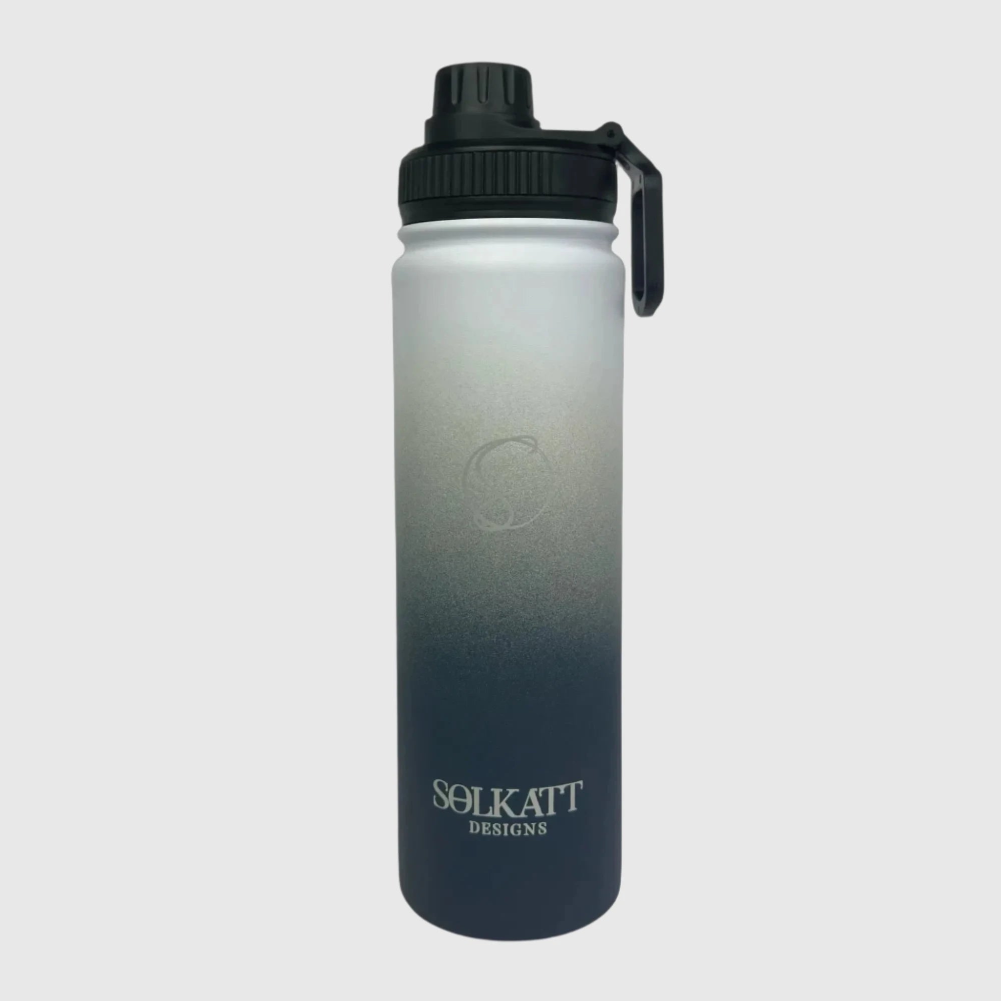 Royal Blue Insulated Stainless Steel Water Bottle 650ml (22oz) - Leakproof & BPA Free for Gym, Hiking & Outdoor Activities