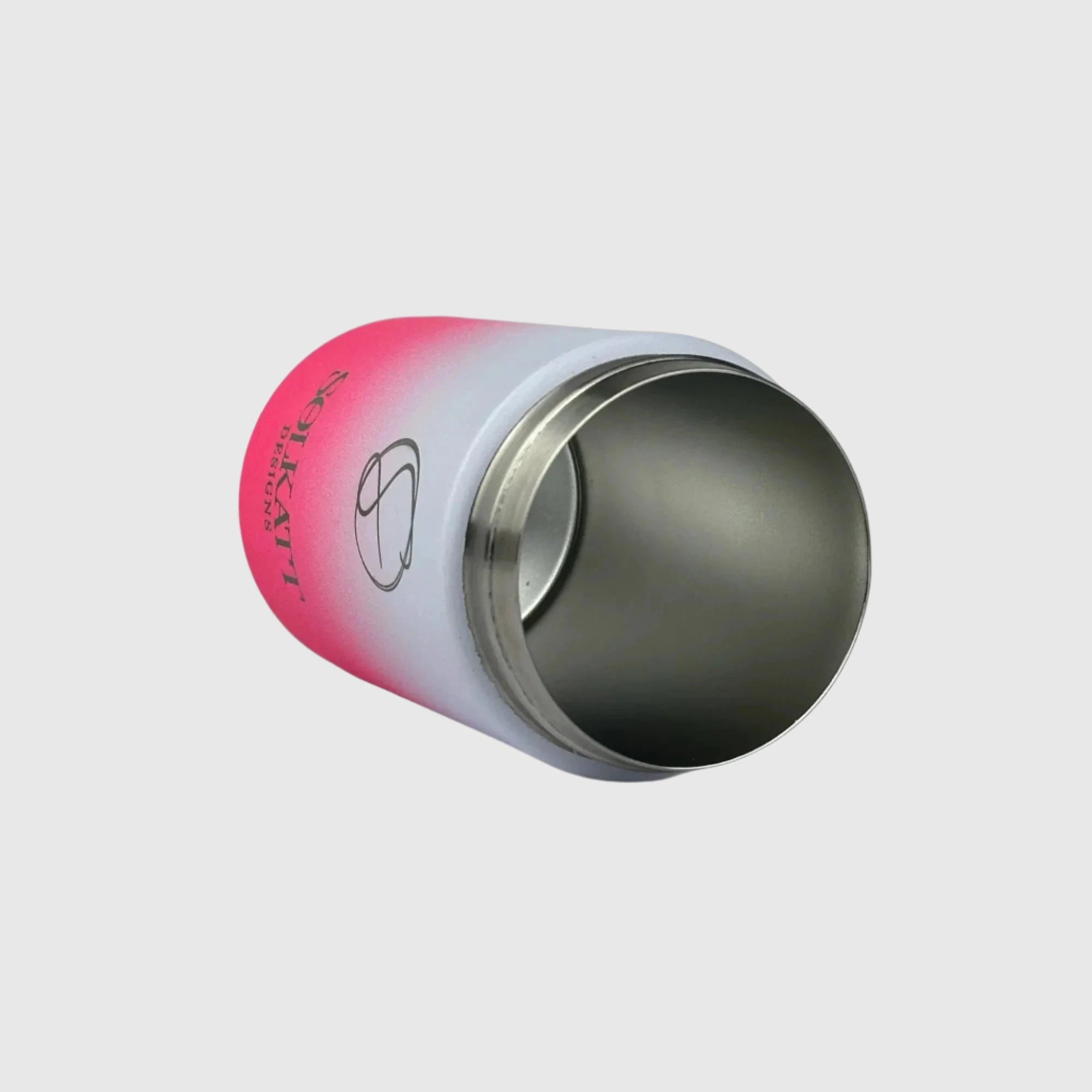 Hot Pink Ombre Insulated Stainless Steel Stubby Cooler - Perfect for Outdoor Parties, Beach Trips & BBQ Gatherings