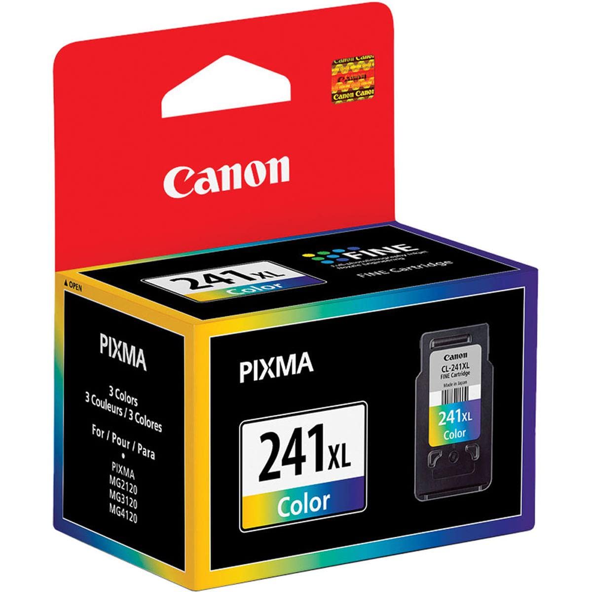Canon CL-241XL Color Ink Cartridge - Compatible with PIXMA MG, MX, TS Series Printers - High-Quality Printing for Home, Office & School Projects