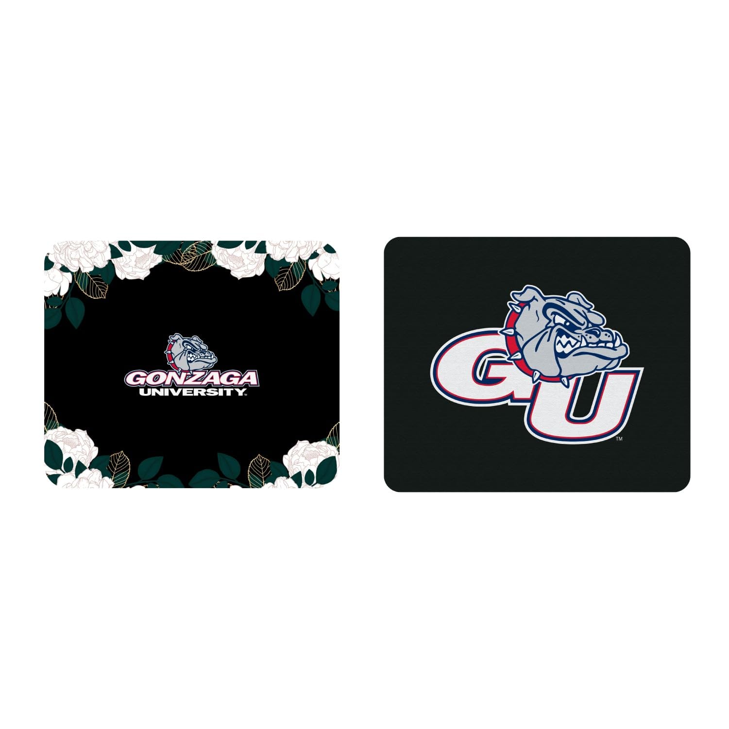 Gonzaga University Mouse Pad - Non-Slip Fabric Gaming & Office Desk Mat for Computers, Laptops - Perfect for Work, Study & Gaming (Fan Pack of 3)