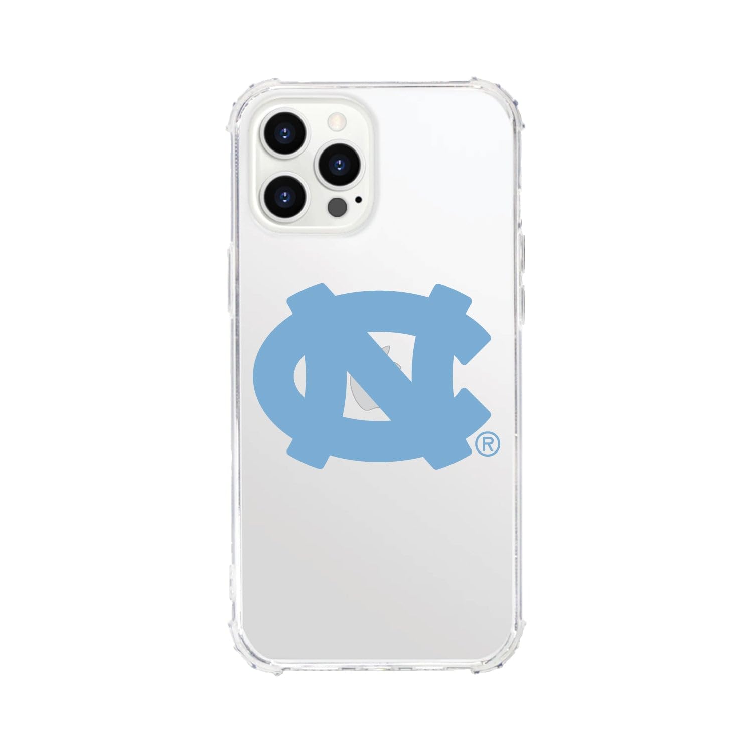 OTM Essentials Rugged Phone Case for iPhone 11 - Shockproof UNC Tar Heels Design in Classic White | Perfect for College Students & UNC Fans