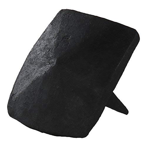 A29 Decorative Iron Clavos Nails - 12 Pack Square Pyramid Bolt Heads, Wrought Iron Nails with Natural Black Finish (1.25