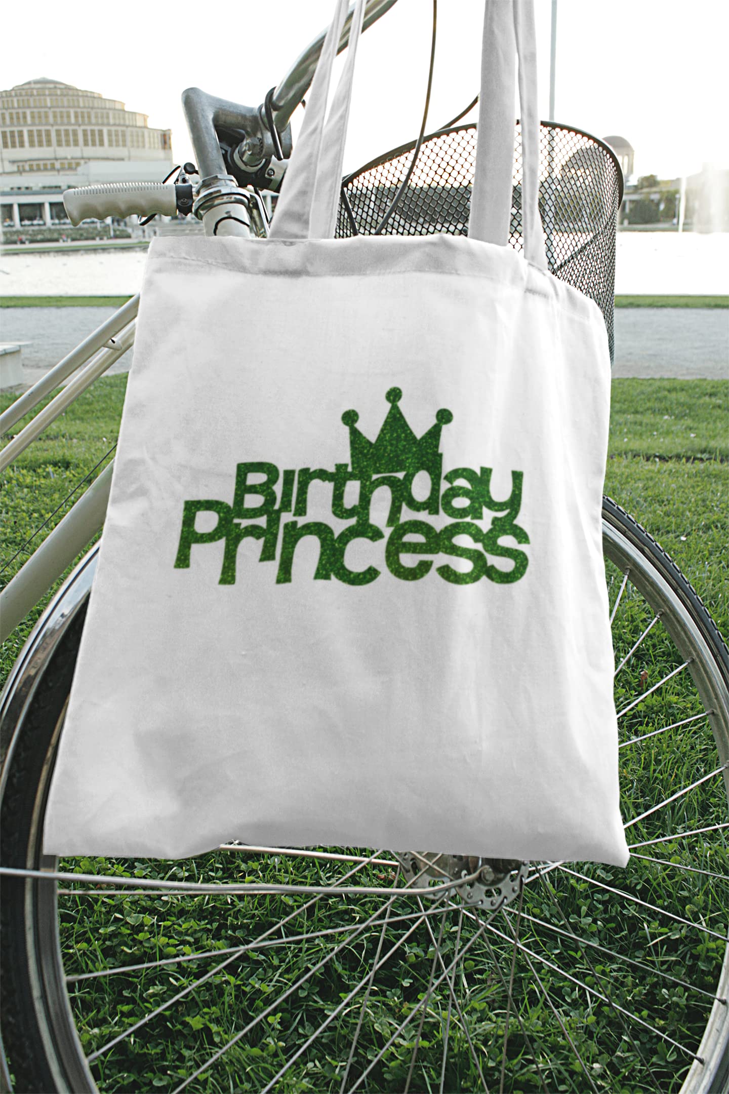 Birthday Princess Iron On Decal - DIY Birthday Girl T-Shirt Transfer for Kids & Adults - Perfect for Birthday Parties, Celebrations & Personalized Gifts (White)