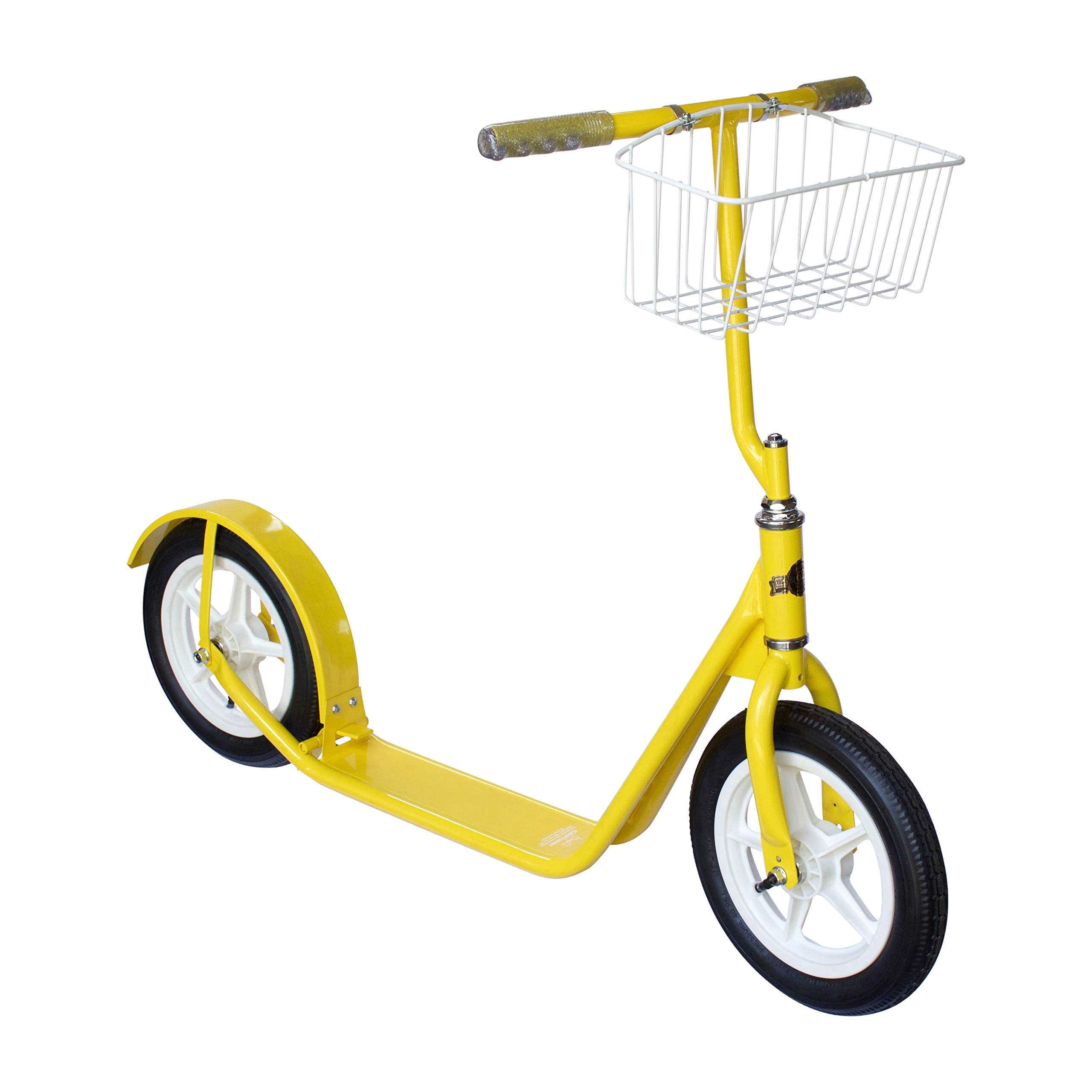 Amish-Made Kids Kick Scooter with 12-Inch Wheels - Durable & Safe for Outdoor Play, Commuting to School, and Neighborhood Fun
