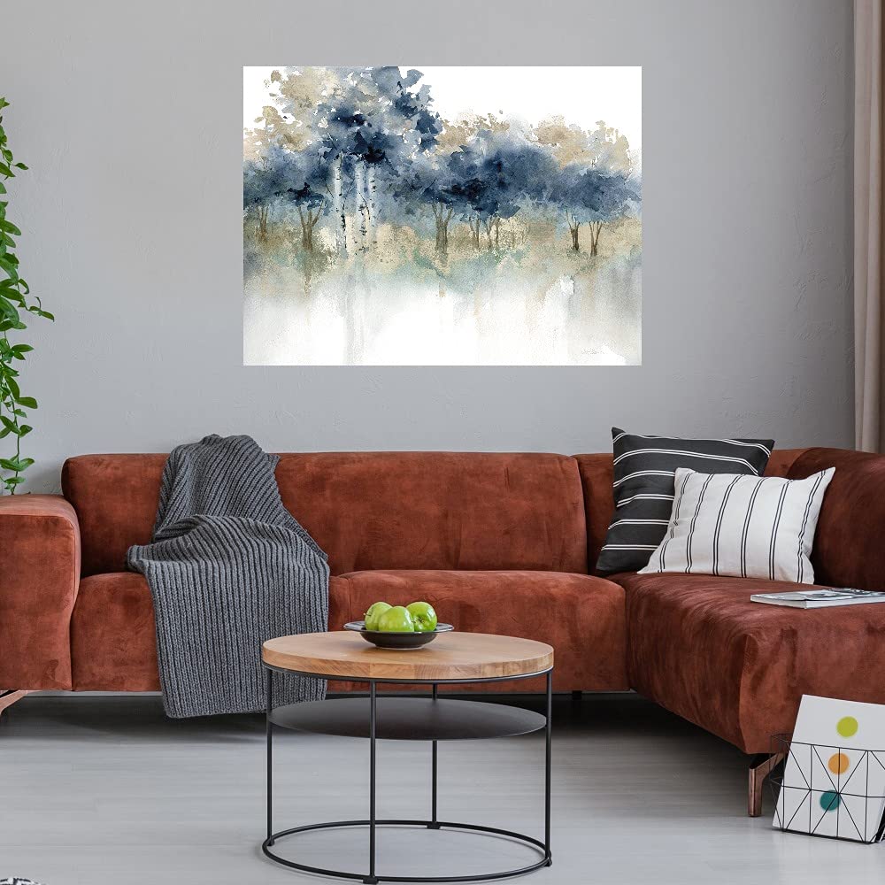 Large Canvas Wall Art for Bedroom & Living Room - Water's Edge Painting by Carol Robinson - 32x24 Inches Fine Art Decor - Perfect for Home, Office & Gift Giving