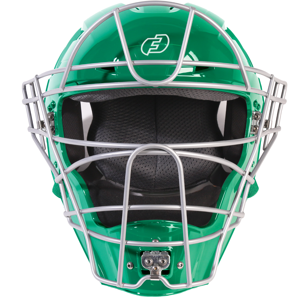FORCE3 XS3® PRO Catchers Helmet - NOCSAE Certified Gloss Finish Baseball Catcher's Mask for Youth & Adult Players - Perfect for Games, Training & Safety Protection