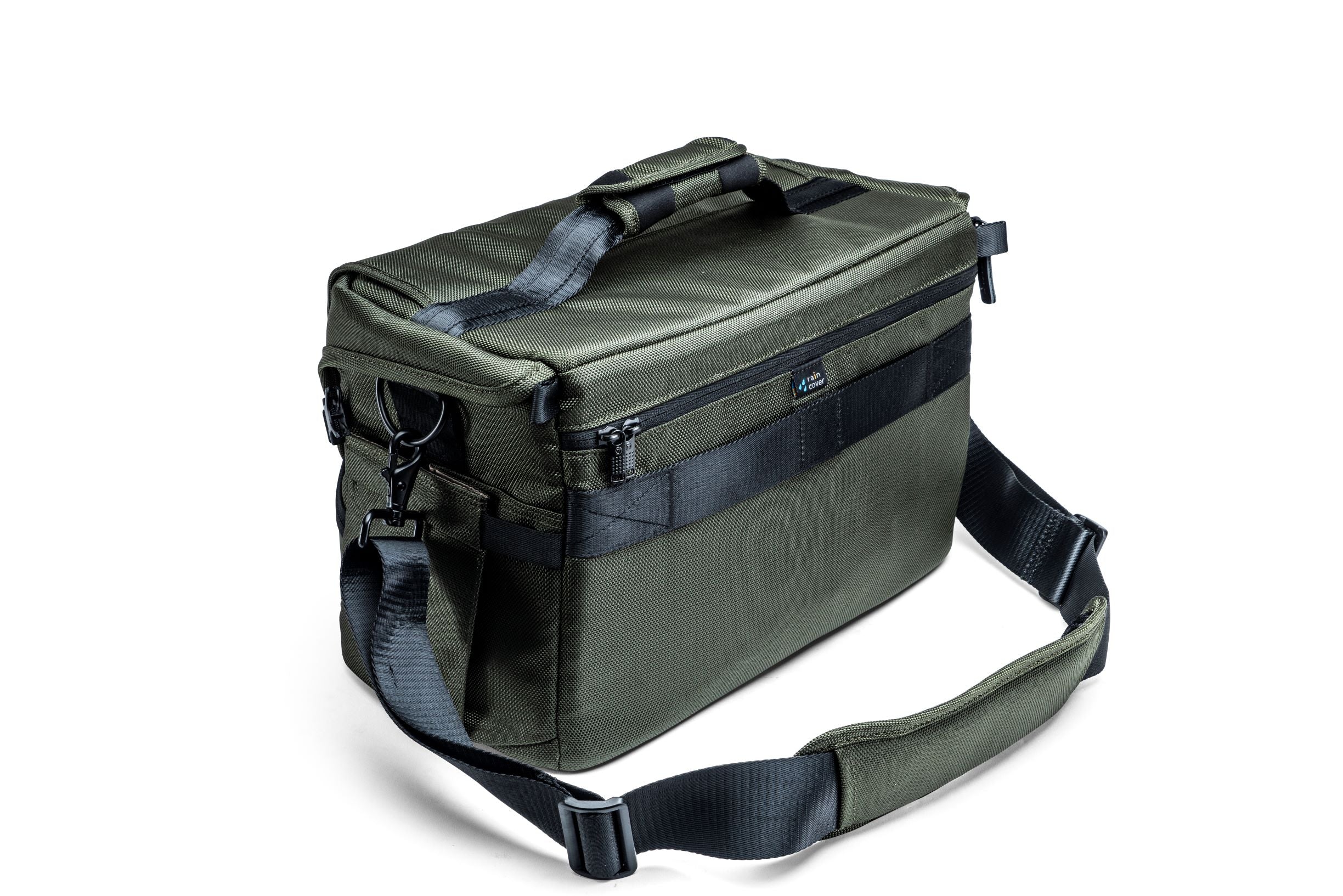VEO SELECT 36S GR Shoulder Bag for Women - Lightweight Crossbody Purse with Adjustable Strap, Waterproof Green Handbag for Travel, Work & Daily Use