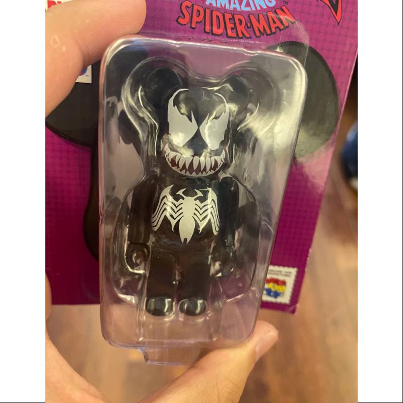 Marvel Venom Amazing Spider-Man 100% Limited Edition Be@rbrick Collectible Figure - Perfect for Superhero Fans, Home Decor & Gift Giving