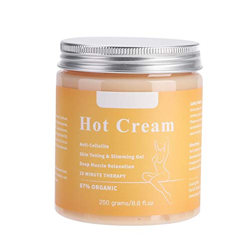 Best Fat Burning Slimming Cream for Cellulite Reduction - Hot Massage Body Cream for Weight Loss & Toning - Perfect for Post-Workout Recovery & At-Home Spa Treatments