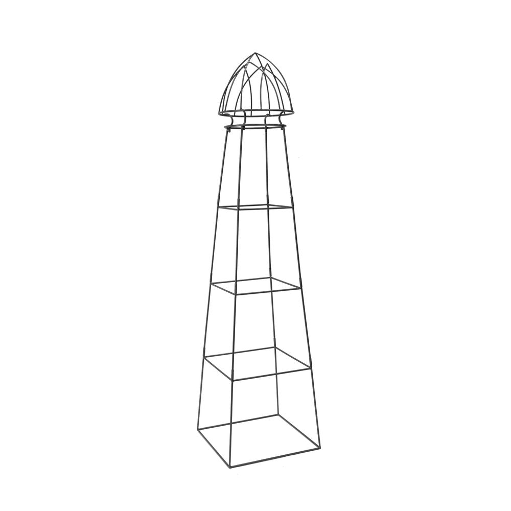 Achla Designs Minar Pylon - Elegant Garden Obelisk for Outdoor Decor | Perfect for Landscaping, Patio, and Backyard Accents