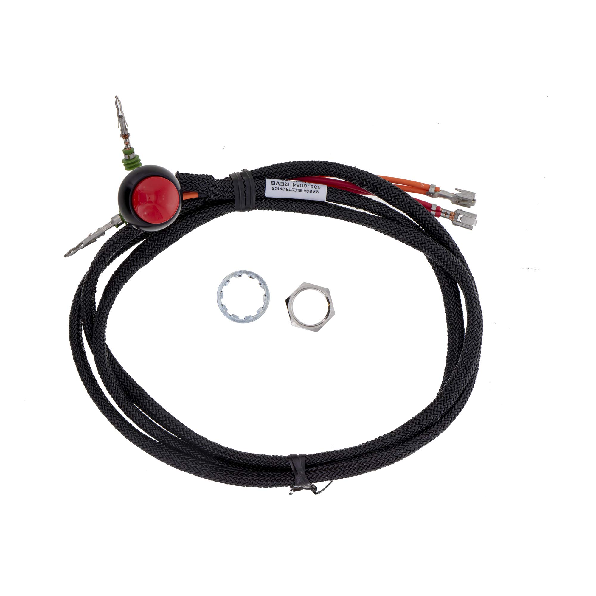 Exmark 135-6054 Push Button Switch Replacement for Z-Spray 135-8915 - Durable Lawn Mower Electrical Switch for Exmark Commercial Mowers (Ideal for Landscaping & Lawn Maintenance)