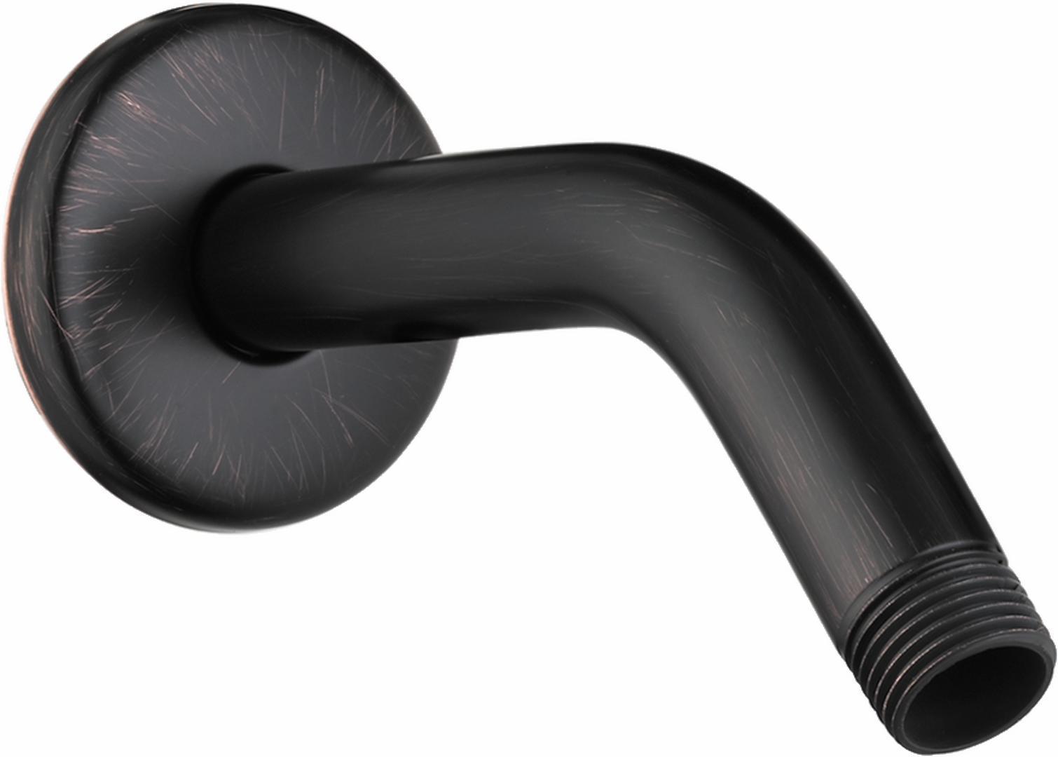 Hansgrohe 27411923 Venetian Bronze 6-Inch Shower Arm and Flange Set - Perfect for Bathroom Renovations & Modern Shower Installations