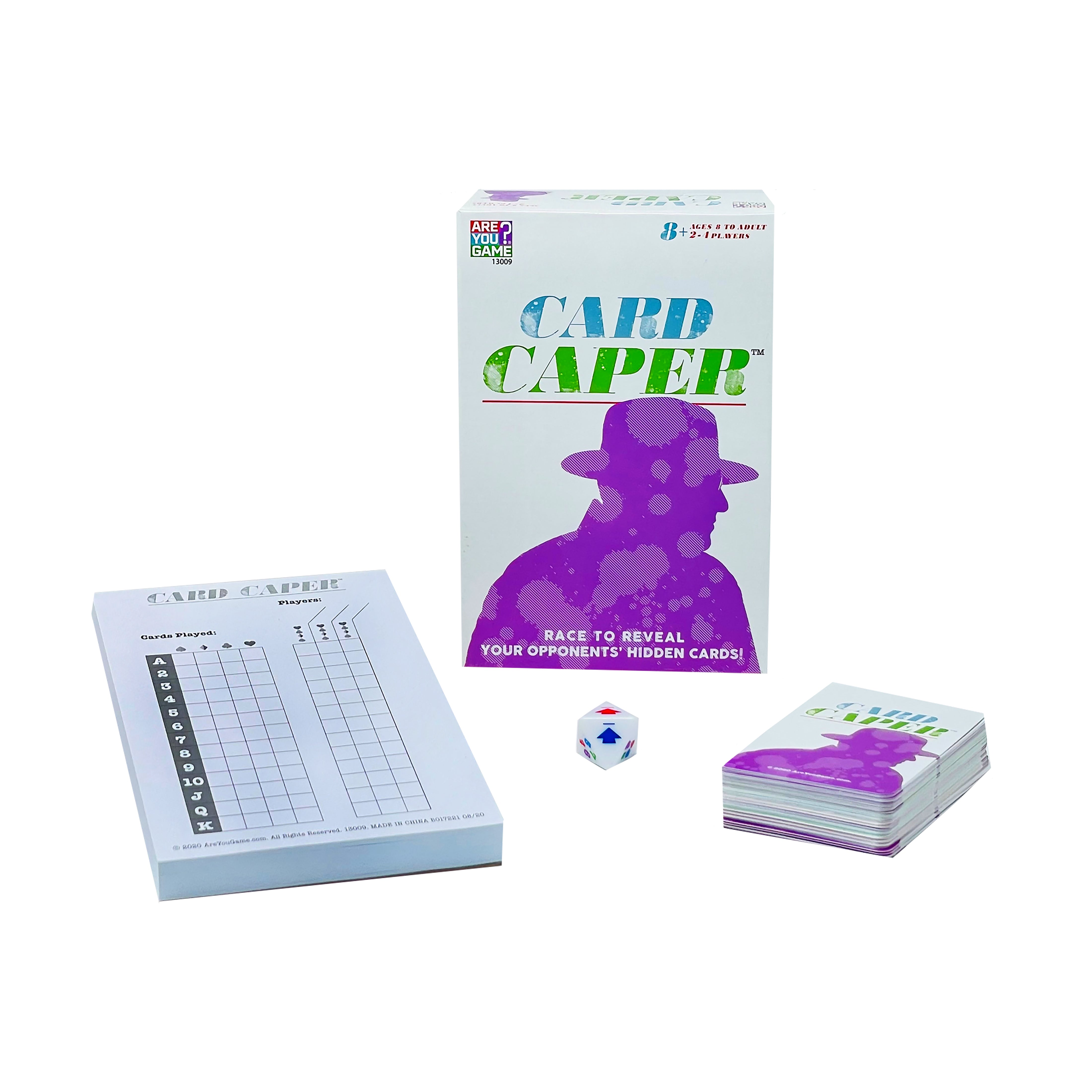 Card Caper - Strategic Mystery Card Game for Family Game Nights & Party Entertainment | Fun Brain-Teasing Adventure for Adults & Teens
