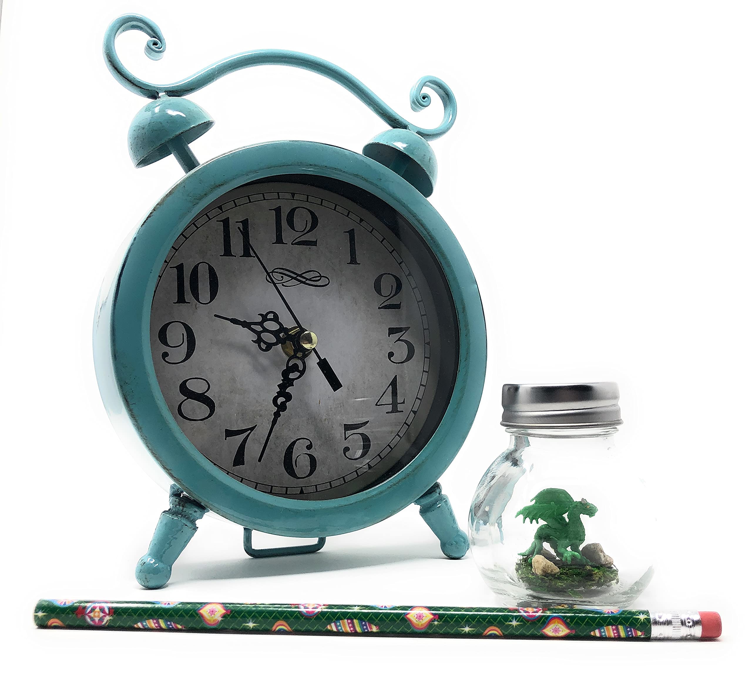 Mini Pet Dragon Green with Adoption Certificate - Cute Novelty Desk Toy for Office & Home Decor, Fun Stocking Stuffer Gift for Kids & Adults - Perfect for Stress Relief, Collectors & Fantasy Lovers