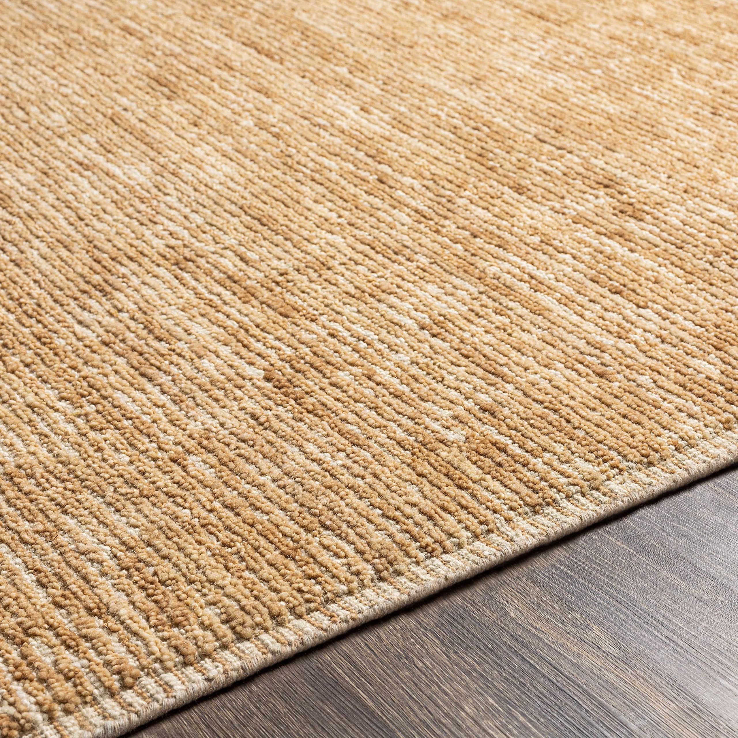 Premium Hauteloom Vezirhan Wool Area Rug 2' x 3' - Modern Dark Red & Peach Design for Living Room & Bedroom - Soft & Durable Home Decor for Cozy Spaces