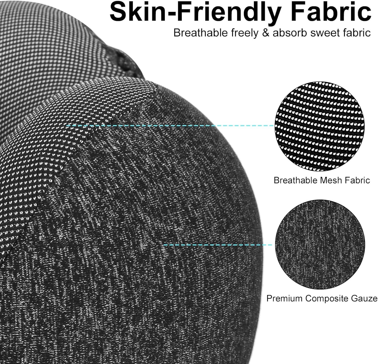 MAHVIW Memory Foam Travel Pillow with Hood - Ultra Soft Neck Support for Airplane, Car, Train & Office - Perfect for Long Flights, Road Trips & Work Breaks