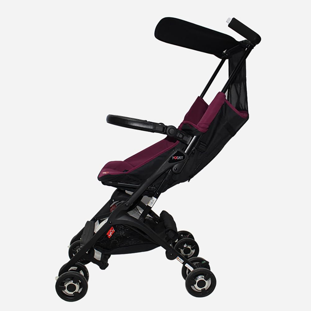 Zerodeko Universal Adjustable Baby Stroller Armrest - PU Leather Bumper Bar for Pushchairs | Perfect for Strolls, Shopping & Travel with Your Baby