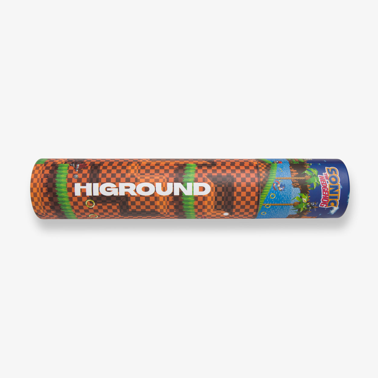 Sonic x Higround Green Hill Zone Gaming Mouse Pad - Non-Slip Rubber Base for PC & Laptop - Perfect for Esports, Office & Home Gaming Setup