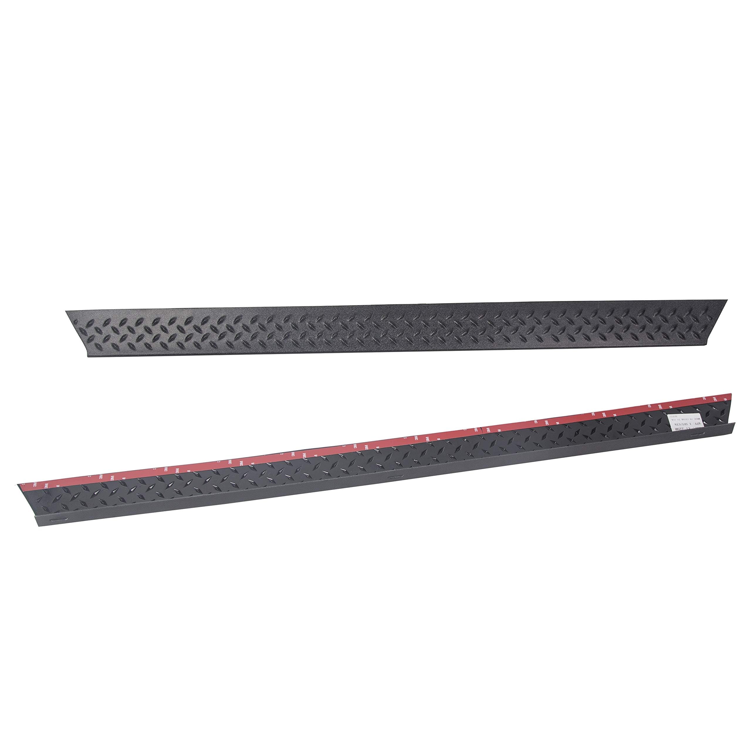 ECOTRIC Side Body Armor Rocker Panel for 1997-2006 Jeep TJ Wrangler | Replacement for 11650.05 | Diamond Plate Kit | Off-Road Protection & Style Upgrade