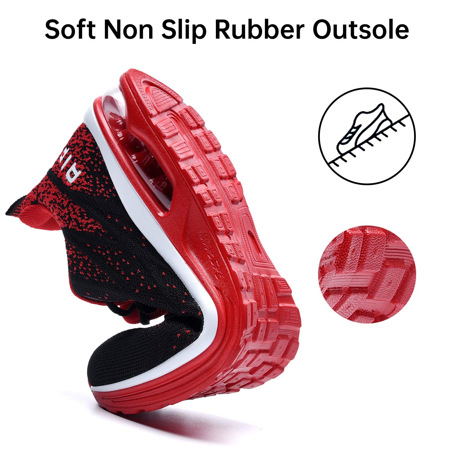MEHOTO Men's Air Running Sneakers - Lightweight Athletic Shoes for Jogging, Fitness, Gym & Walking | Breathable Comfort for Sports & Daily Wear