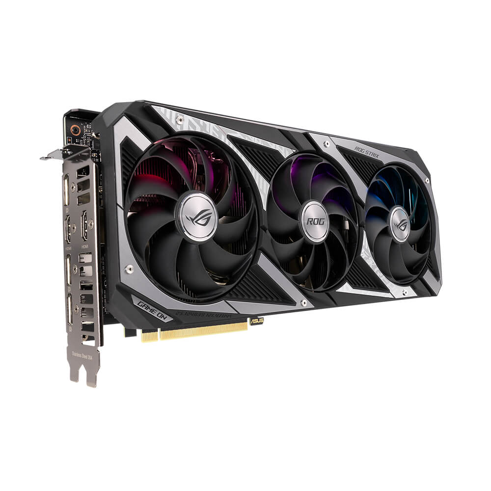 ASUS ROG Strix GeForce RTX 3050 OC Edition 8GB GDDR6 Gaming Graphics Card - 4K Ready, Ray Tracing, AI-Powered DLSS for PC Gaming & Streaming