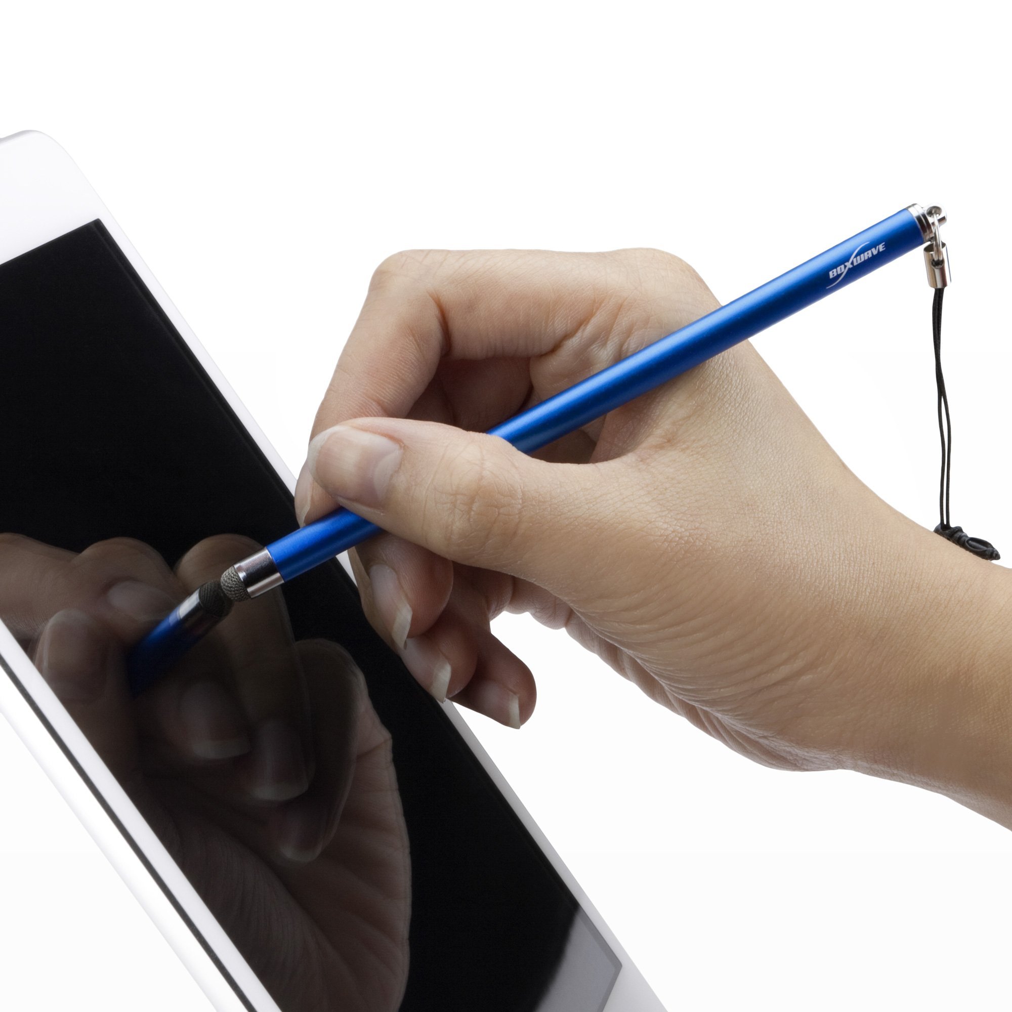 EverTouch Slimline Capacitive Stylus Pen for Kindle Fire (1st Gen 2011) - Ultra-Slim FiberMesh Tip Stylus in Winter White - Perfect for Reading, Note-Taking & Drawing on Your Tablet