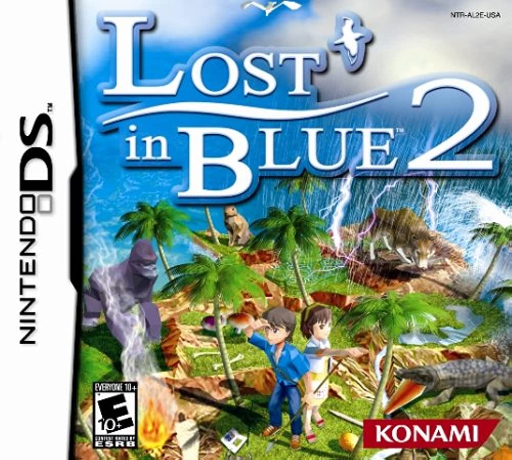 Used Lost in Blue 2 Nintendo DS Video Game - Survival Adventure Game for Kids & Adults - Perfect for Travel, Gifts & Retro Gaming Collection