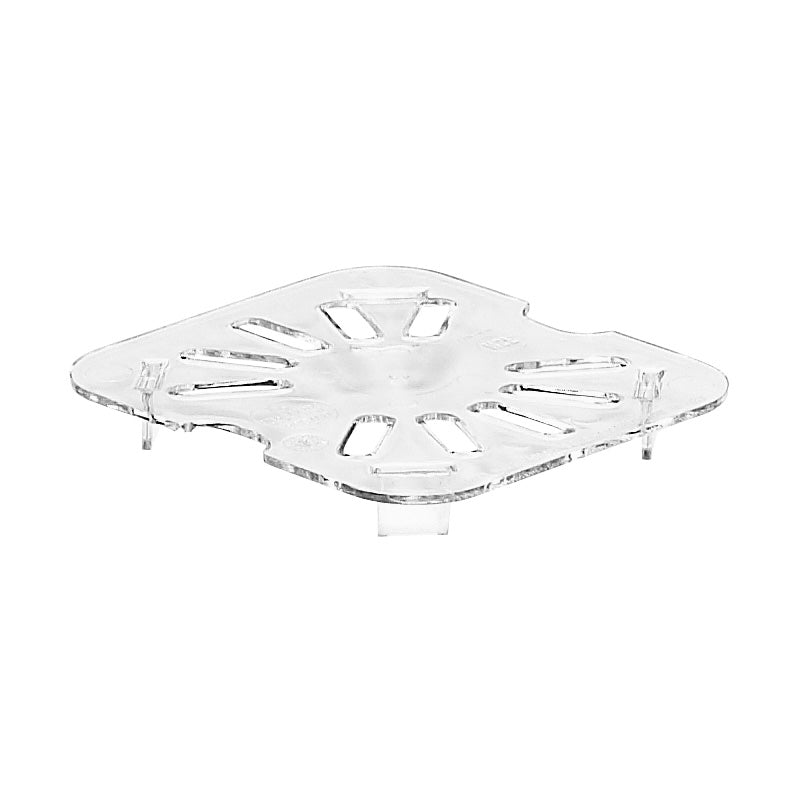 Cambro 60CWD135 Camwear Clear 1/6 Size Drain Shelf - Durable Food Storage Container for Commercial Kitchens, Restaurants & Catering Services - Perfect for Draining, Cooling & Organizing Food Prep Items