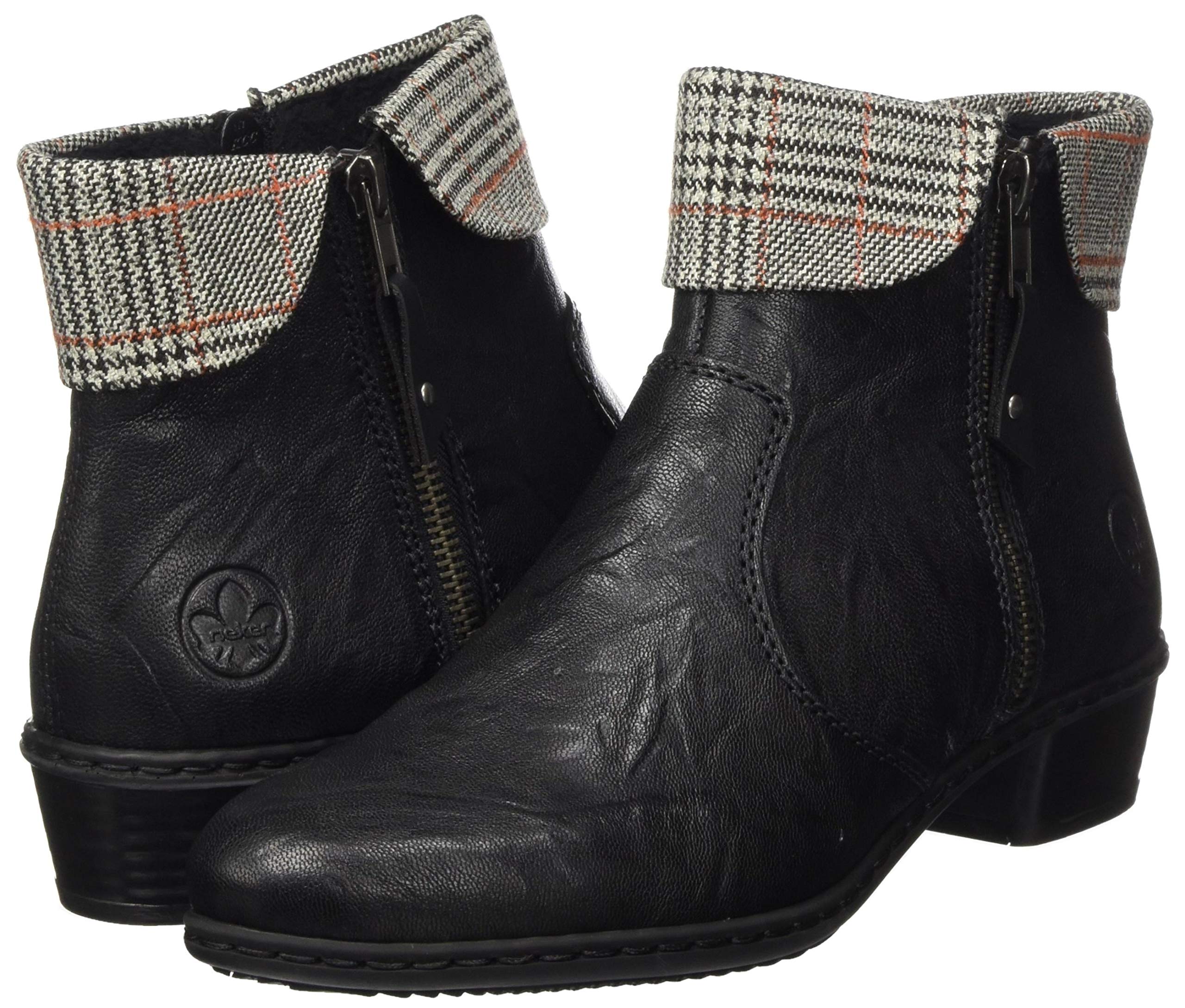 Rieker Women's Ankle Boots - Comfortable & Stylish Winter Boots for Women | Waterproof & Warm Casual Shoes | Perfect for Walking, Work & Outdoor Activities
