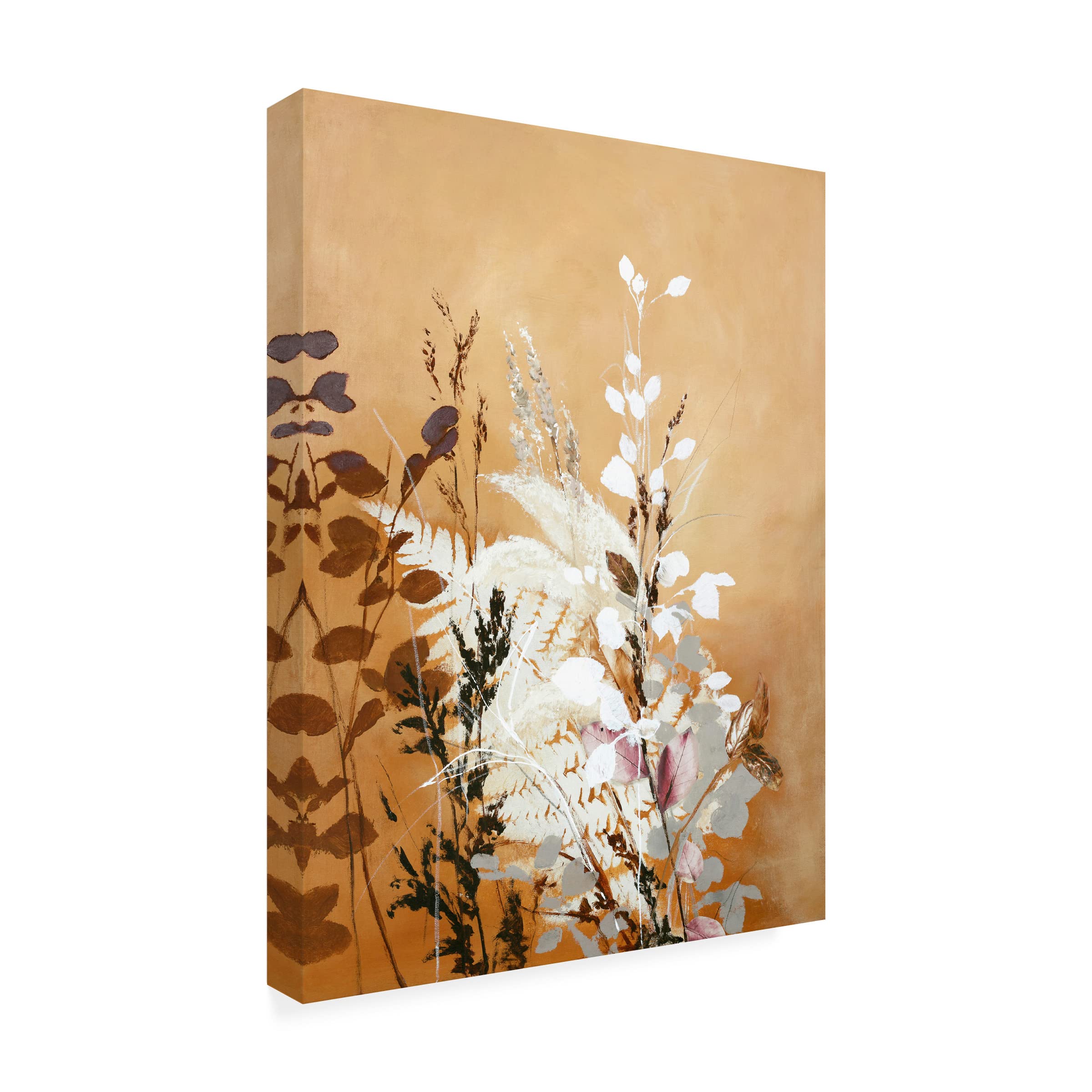 Trademark Fine Art 'Light Leaves 5' Canvas Wall Art by Design Fabrikken - Nature-Inspired Home Decor for Living Room, Bedroom & Office