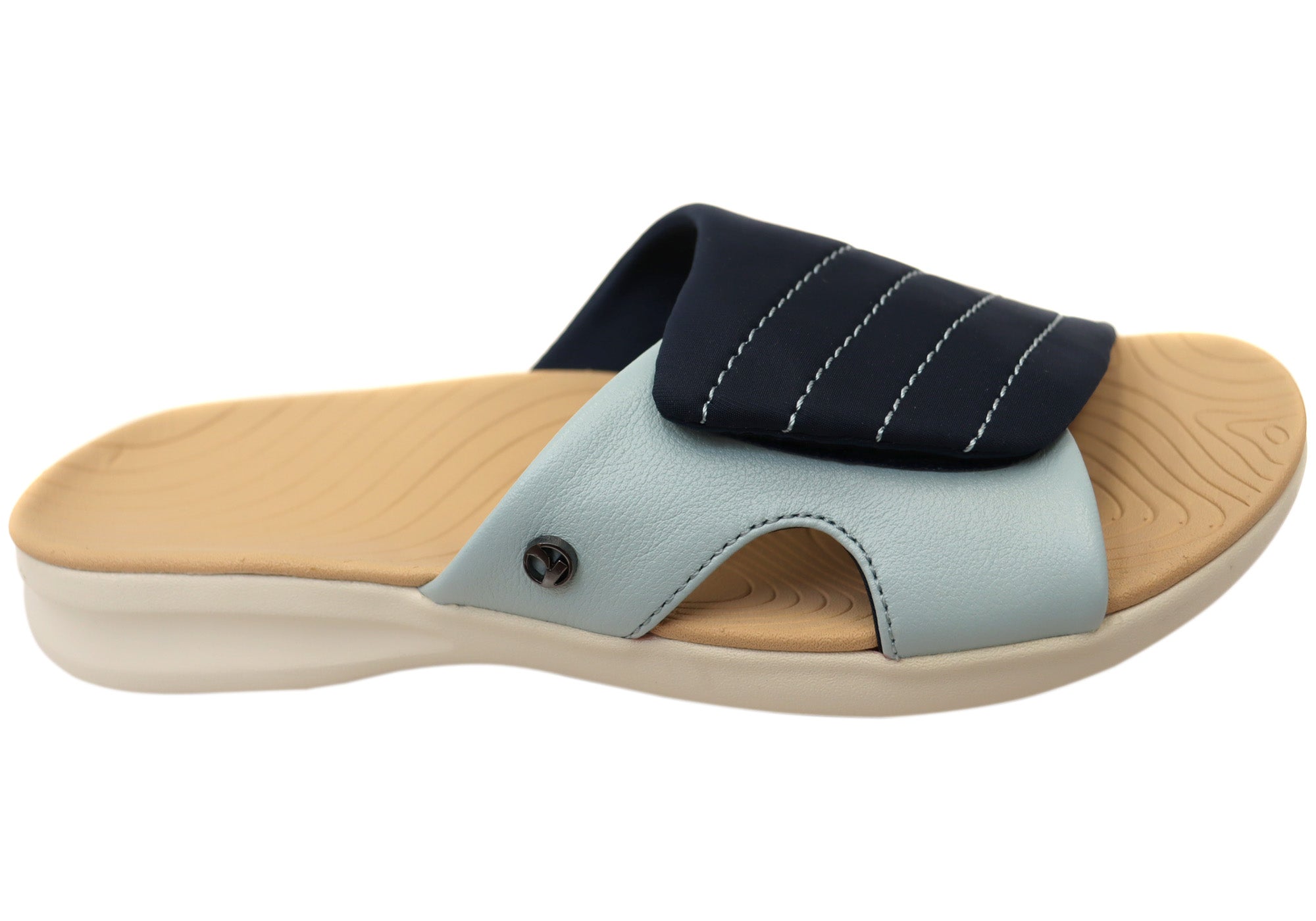 Revere Ubud Women's Comfortable Supportive Slide Sandals - Perfect for Beach, Pool, and Casual Wear