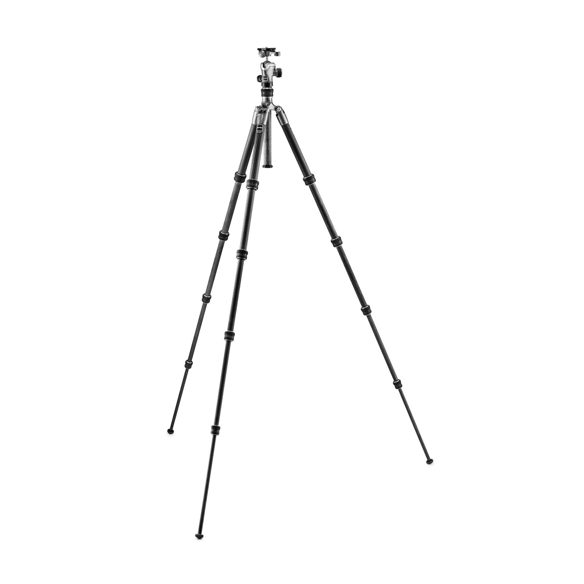 Gitzo 1555T Carbon Fiber Travel Tripod with GH1382TQD Ball Head - Compact & Lightweight for Outdoor Photography, Hiking, and Travel Adventures