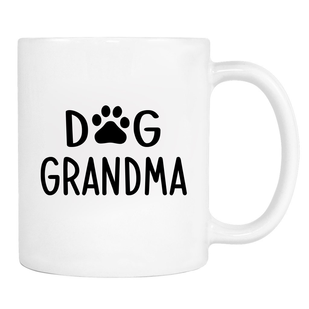Funny Dog Grandma Coffee Mug - Best Gift for Dog Lovers - Perfect for Tea, Coffee & Hot Drinks at Home or Office