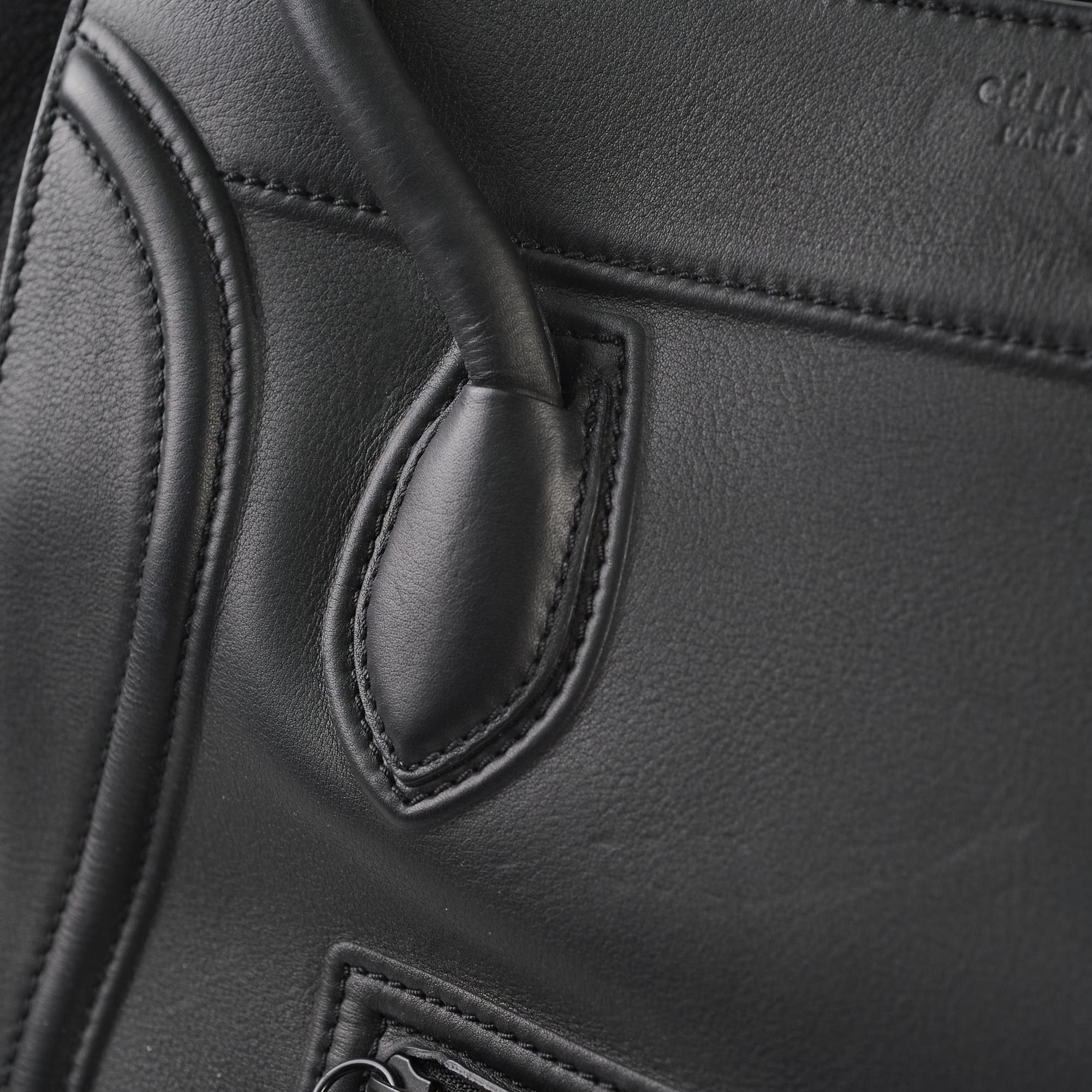 Celine Mini Luggage Handbag in Black | Genuine Leather Crossbody Bag for Women | Perfect for Work, Travel & Everyday Use