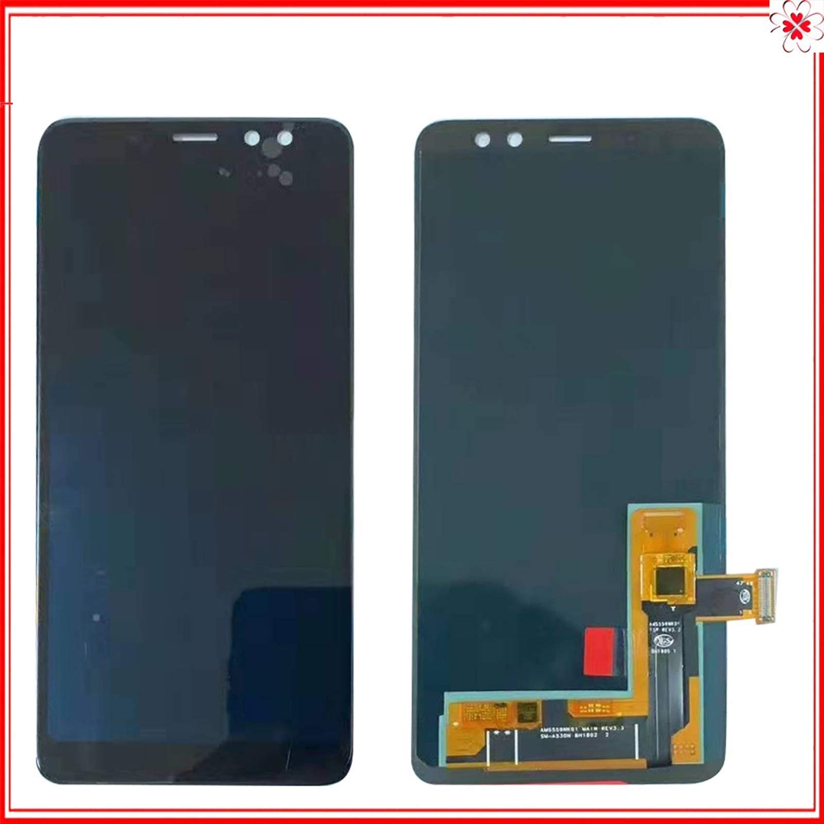 Original: lilili Cellphone Screen Fit for Samsung Galaxy A8 2018 A530 LCD Display A530F A530DS A530N SM-A530N Touch Screen Digitizer LCD Screen Replacement (Color : Black)    Optimized: Samsung Galaxy A8 2018 A530 LCD Touch Screen Replacement - Compatible with A530F, A530DS, A530N & SM-A530N Models - High-Quality Digitizer Display (Black) - Perfect for DIY Repairs, Cracked Screen Fixes & Phone Restoration