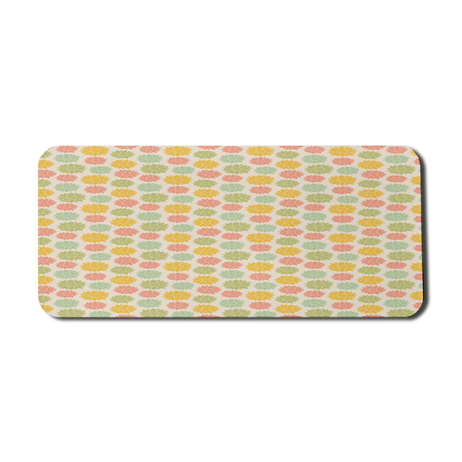 Ambesonne Floral Computer Mouse Pad - Large 35