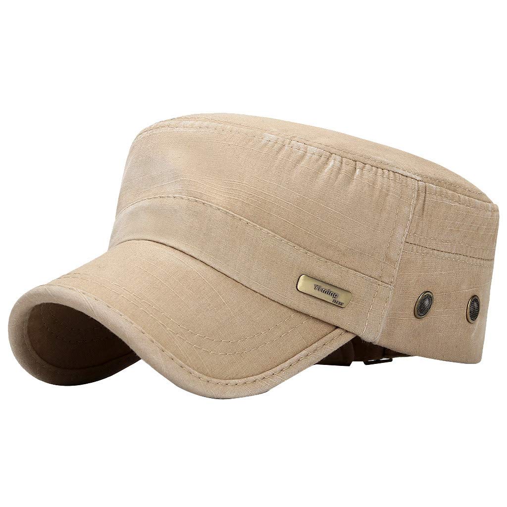 Men's Dad Hat Baseball Cap - Adjustable Snapback Trucker Hat for Outdoor, Golf & Sun Protection - Breathable & Stylish Fashion Hat for Everyday Wear