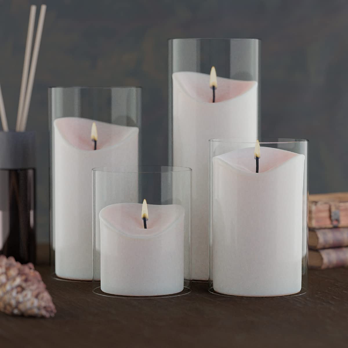 Premium Borosilicate Glass Candle Holder - 4.7