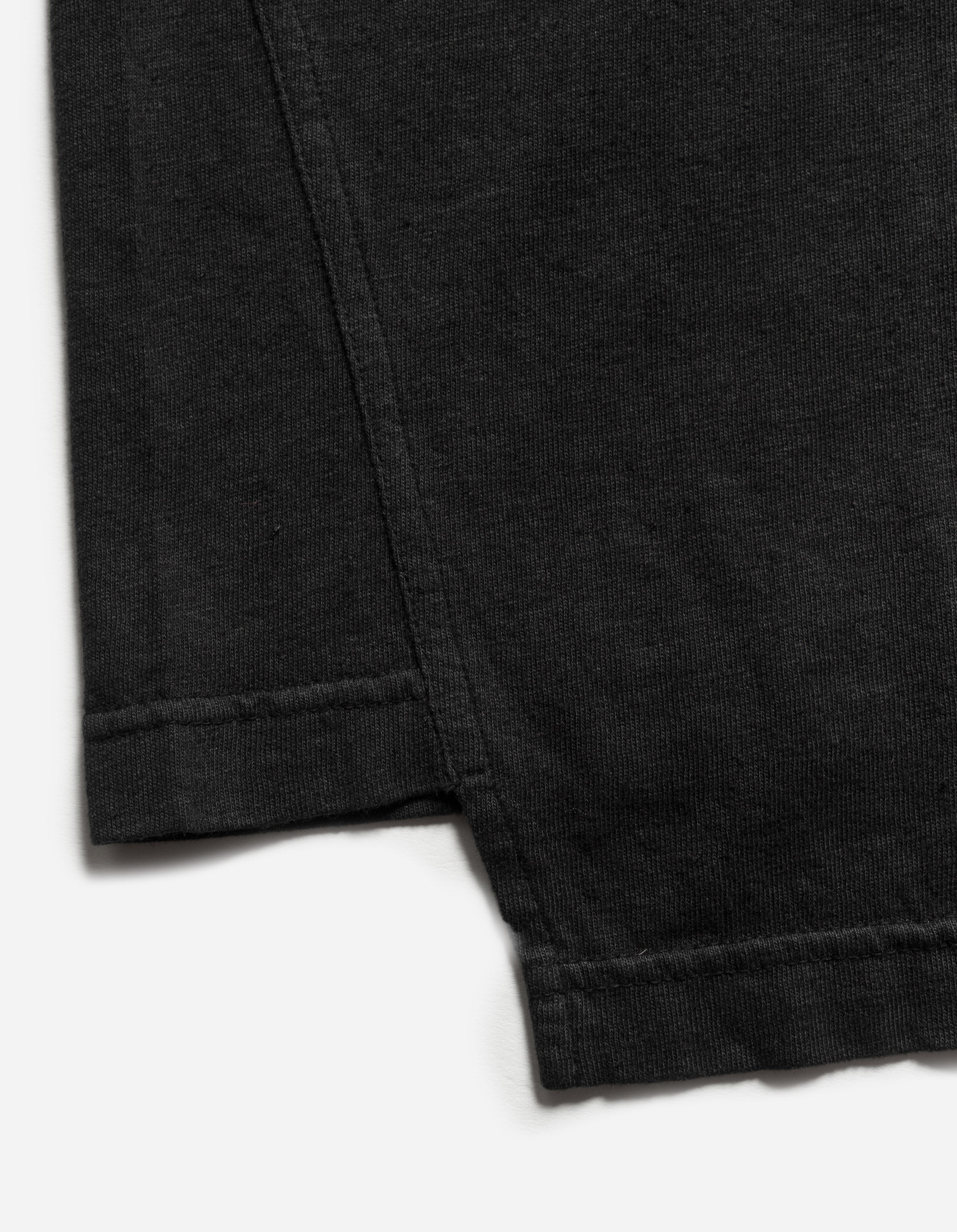 6000 Monk Organic Hemp T-Shirt for Men - Soft Breathable Black Cotton Tee - Perfect for Yoga, Gym & Casual Wear