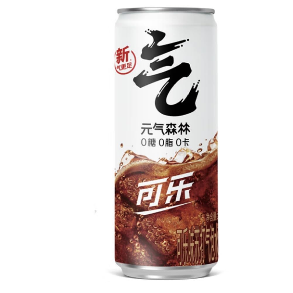Chi Forest Sparkling Water - 24 Cans (11.16 Fl oz Each) | Caffeine Free, Gluten Free, Vegan | Zero Sugar, Zero Calories | Refreshing Coke Flavor | Perfect for Parties, Office or Healthy Lifestyle