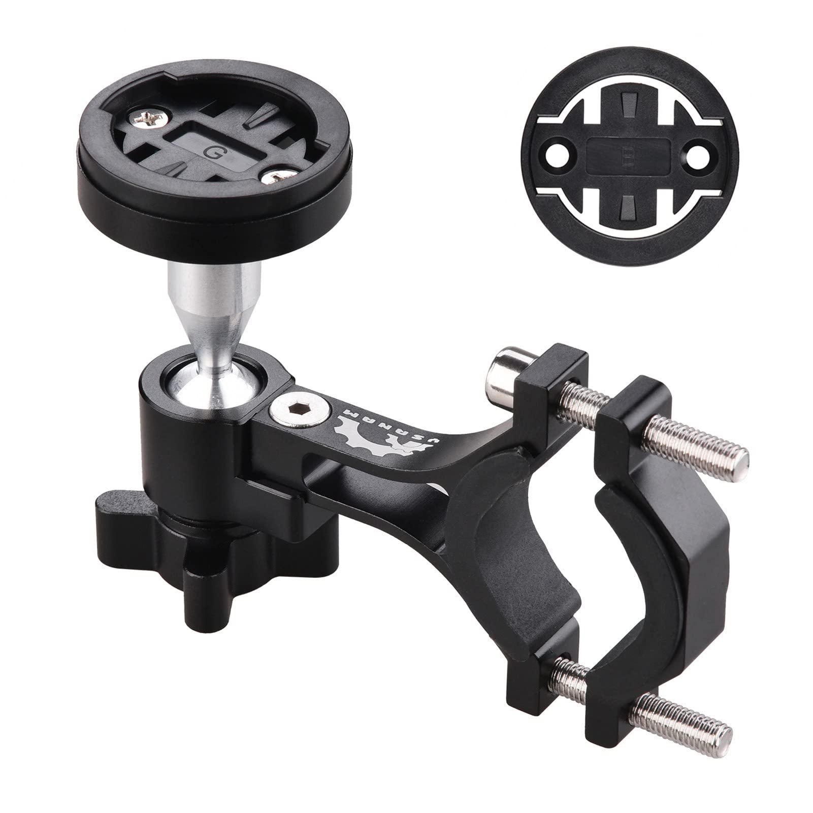 **Garmin Bryton CATEYE Compatible Bike Computer & Sports Camera Mount - Front Handlebar Holder for Cycling, Action Cameras - Perfect for Road Biking, Mountain Biking & Outdoor Adventures**